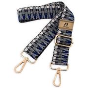 Wide Purse Strap Adjustable Crossbody Strap - Replacement Straps for Purses, Belts, and Bags - Women's Purse Strap Extender and Luggage Backpack Replacement Straps