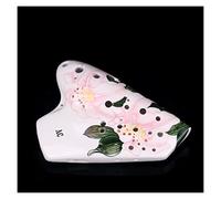 Wide-range Ceramic Ocarina Hand-painted Three-tube Alto C Key Beginner Ocarina Musical Instrument ocarina instrument (5)