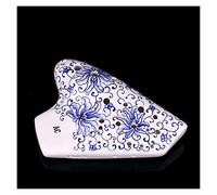 Wide-range Ceramic Ocarina Hand-painted Three-tube Alto C Key Beginner Ocarina Musical Instrument ocarina instrument (2)