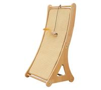 Wide Range of Uses: Designed to encourage instinctive exploration, the Cat Scratch Pad provides vertical andflat configurations with a 120-degree adjustment, matching your cat's playful nature anden