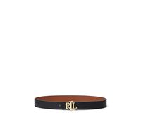 Lauren Accesorios 412912039 Logo Reversible Belt Black M Woman