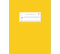 Wide Ruled Composition Notebook: Large 8.5 x 11 School Notebook with Blue Lines and Red Margin | 120 Pages for Elementary Students