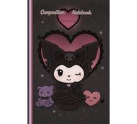 Wide-Ruled Notebook | Gothic Dream Bunny Heart Edition | 6 x 9 in | 108 Pages: Lined Journal for Writing, Note-Taking, Planning, Studying & Creative ... Journaling, Office, Gifting & Kawaii Moments