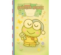 Wide-Ruled Notebook | Sleepy Green Frog Edition | 6 x 9 in | 108 Pages: Pastel Lined Journal for Writing, Dreams & Notes | Bedtime Cover with Pajama Frog | Kawaii Design for Journaling, Study & Gifts