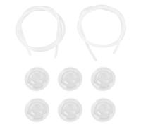 Wide Set for Milk Pump, Replacement Silicone Set with 36 Inch Tubing, Compatible with S9 S10 S10pro S12 S12A S13 S15 Wearable Breast Pumps, Food Grade Silicone Parts