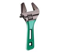 Wide Short Monkey Wrench, Short Handle Wrench, Wide Adjustable Stubby Wrench and Spanner, Multifunctional Steel Short Handle Wrench for Home, Garage and Workshop