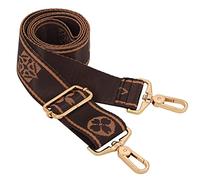 Wide Shoulder Strap for Bag - Adjustable Replacement Belt Strap for Retro Jacquard Embroidery Multi-Pattern Crossbody Handbag Guitar Strap Purse Camera Lunch Bag Strap