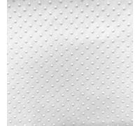 Wide Silicone Anti Slip Fabric 150CM with Rubber Dot Texture for Secure Grip on Various Surfaces (White)