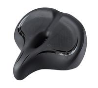 Wide Support Foam Pad Module - Extra-Large Seat Upgrade with Novel Contoured Rear Cushion, Resilient PU Topcoat, Universals Fit for City Cruisers, Hybrid Bikes, Mountain Trail Cycle Adventures