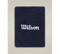 Wilson Wide Terry Wristband, Made from High-Stretch Fabric, With Moisture Control, Comfort Without Distraction, Colour: Classic Navy, Size: One Size