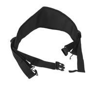 Wide Thickened Djembe Playing Strap Adjustable for Hand Drums | Oxford Cloth and Metal, Padded Ergonomic Support for Extended Sessions, Black Universal Fit
