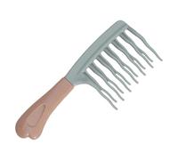 Wide Tooth Comb for Curls - Double Layer Curling Comb,Smooth Glide Grooming Tool, Ergonomic Personal Care Supplies Styling Tool for Daily Grooming Parties Special Occasion