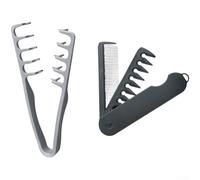 Wide Tooth Comb for Volume and Texture Styling, 2 Pack, Travel Friendly, for All Hair Types