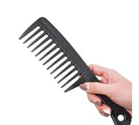 Wide Tooth Comb with Comfortable Handle Heat Resistant Big Hair Comb Designed For Wet Curly Hair and for all types of hair Styling