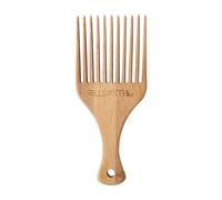 Wide-Tooth Hair Pick - Natural Detangling Comb for Curly Hair, Organic Wooden Comb | Anti-Static Hair Pick, Multifunctional Volumizing Comb, Styling Hair Pick for Women and Men, Ideal for Home Use