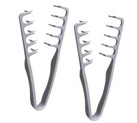 Wide-Tooth Texture Comb - Dual-Purpose Styling & Volume Tool, Ergonomic Grip, Unisex, Suitable For All Hair Types & Professional/Home Use（2pcs）