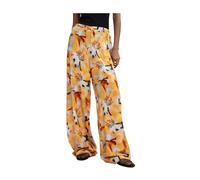 Wide Trousers - female - Desigual - Wide Trousers - Yellow - L - Trousers L