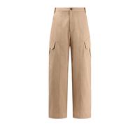 Wide Trousers - female - PINKO - Wide Trousers - Brown - L - Trousers L