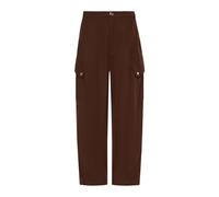 Wide Trousers - female - PINKO - Wide Trousers - Brown - M - Trousers M