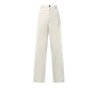 Wide Trousers - female - PINKO - Wide Trousers - White - W29 - Trousers W29