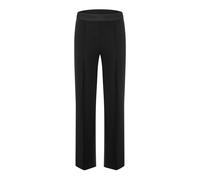 Wide Trousers with Elastic Waist - female - Cambio - Wide Trousers - Black - M L32 - Trousers M L32
