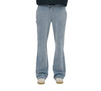 Wide velvet women's joggers Superdry Bleu M