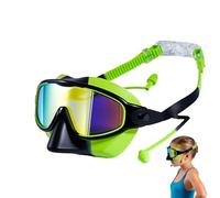 Wide Vision Anti-Fog Swimming with Nose Cover and Plugs