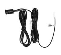 Wide Voltage Touch Switch, Embedded Light Switch for LED Soft Light Strips, 5-24VDC - Durable Aluminum Alloy, Easy Installation, Ideal for Cabinet and Wardrobe Lighting