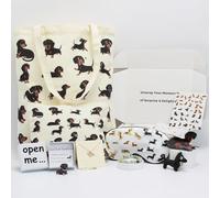 WIDEAL Dachshund Lover Gifts for Women - Tote Bag, Makeup Bag, Eye Sleep Mask Gift Set for Girls - Birthday, Christmas, Thank You Gifts for Mom, Teacher, Friend, Sister, Nurse (Dachshund)