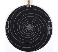 Wideband Spiral Aerial 510MHz to 10GHz Left Right Handed Polarisation for Video IoT Testing Black 10x9.35cm(male head)