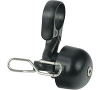 Widek E Bike Bell with New Space Saving Bracket,Black