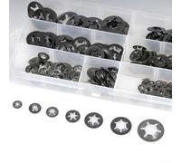 Widely Applicable 340pcs Internal Tooth Lock Washers Set Essential Hardware for Engineering Tasks