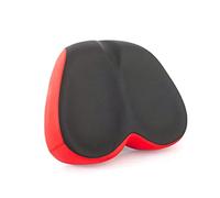 Widened Bike Seat PU Leather Bicycles Seat Shock Absorption Bicycles Cycling Saddle Noseless Bike Cushion Pad Noseless Cushion For Stationary Comfort