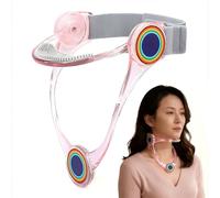 widenlise 360°Adjustable Neck Support,Neck Brace for Women,Cervical Collar Stretcher Portable,Necks Stretcher,Hump Corrector for Back Posture Corrector Traction and Improving Forward Posture (Pink)