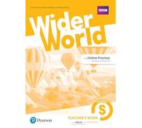 Wider World Starter Teacher's Book with MyEnglishLab & ExtraOnline Home Work + DVD-ROM Pack