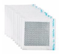 Wideskall® 4" x 4" inch Heavy Duty Self Adhesive Wall Repair Patch for Drywall, Pack of 10