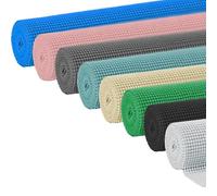 Wideskall Extra Thick Non Adhesive Easy Shelf Non Slip Kitchen Drawer Shelf Grip Liner (Black)
