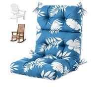 widesmile 112x54cm Outdoor Adirondack Chair Cushions Blue Leaf
