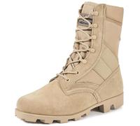 WIDEWAY Tactical Military Boots for Men and Women 8 Inches Desert Combat Army Jungle Boots Outdoor Hiking Boots, Tan, 12