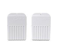 Widex Hearing Aid Wax Guard - Hearing Aid Accessories Replacement Nanocare Filters Wax Traps (10 Cards/ 80 Filters)
