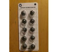 Widex Instant Double Ear-Tip Size L Blister Pack of 10 for Ex Handsets