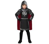 Widmann 10131168 Children's Dark Knight Costume, Black, Grey, 158