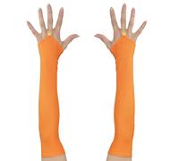 Widmann 00594 neon 3D fingerless satin gloves and other toys