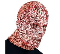 Widmann 00849 Night Stalker Full Head Mask, Men, Red/White, One Size