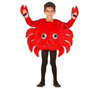Widmann 01629 Hands Children's Cancer Costume, Unisex Kids, Cartoon, red, 104 (EU)