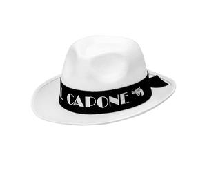 Widmann 01885 Al Capone Felt Hat Unisex - Adult, White, One Size