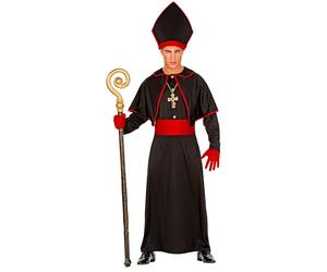 Widmann 02634 02639 Bishop Costume, Black, XL