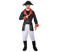 Widmann 02911 Wdm02911 Napoleon Costume, Jacket, Trousers, Boot Covers and hat, Multicoloured, S