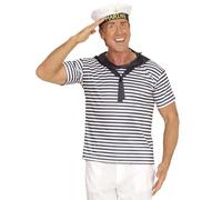 Widmann 03122 ? Adult Sailor Costume (Shirt and Hat)