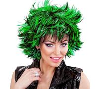 Widmann 04416 ? Two Tone Gesträhnte Wig, Short, Green